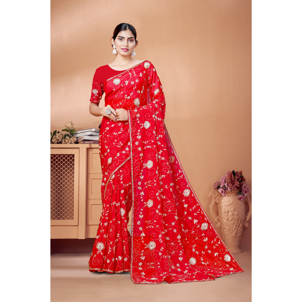 Zartari Pure Silk Coimbatore Soft Silk saree