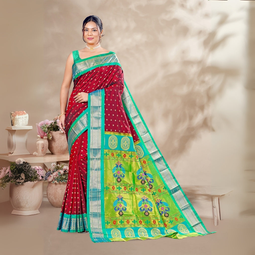 Zartari Pure Silk Coimbatore Soft Silk saree