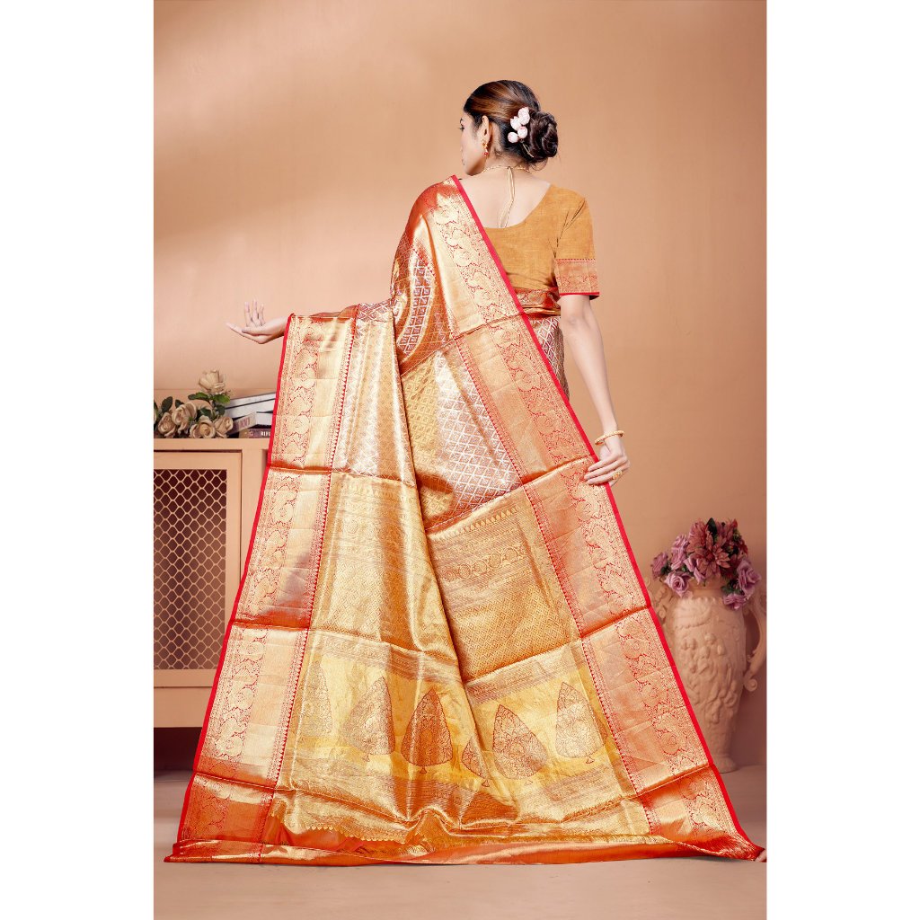 Zartari Pure Silk Coimbatore Soft Silk saree