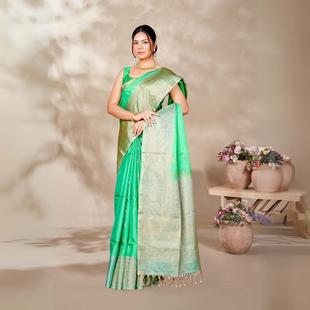 Zartari Pure Silk Coimbatore Soft Silk saree