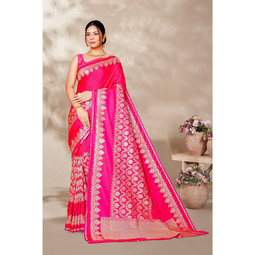 Zartari Pure Silk Coimbatore Soft Silk saree