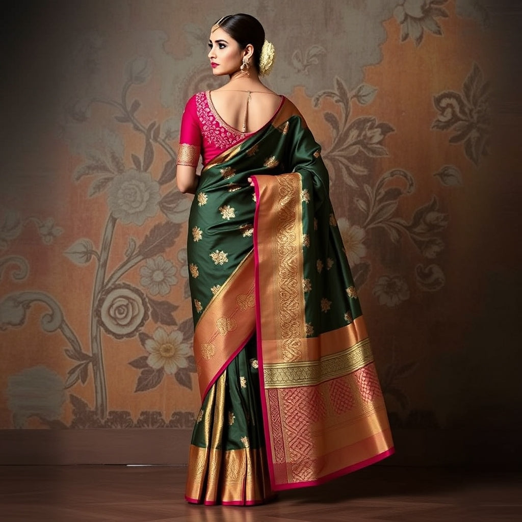 Luxurious Banarasi Silk Saree 1