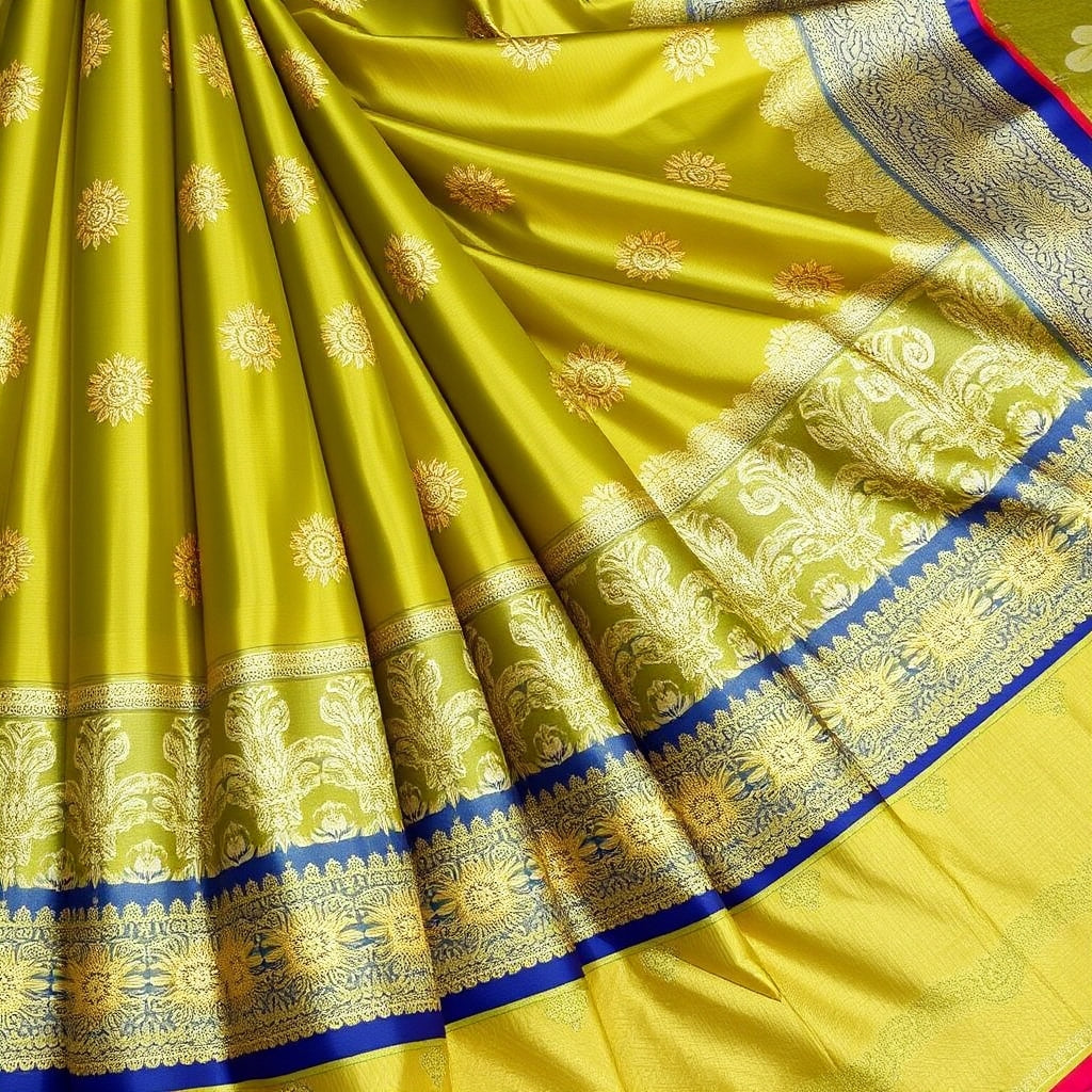 Luxurious Banarasi Silk Saree 2