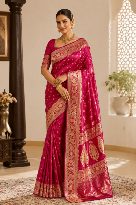 The Timeless Elegance of Banarasi Silk Sarees: A Celebration of Indian Craftsmanship
