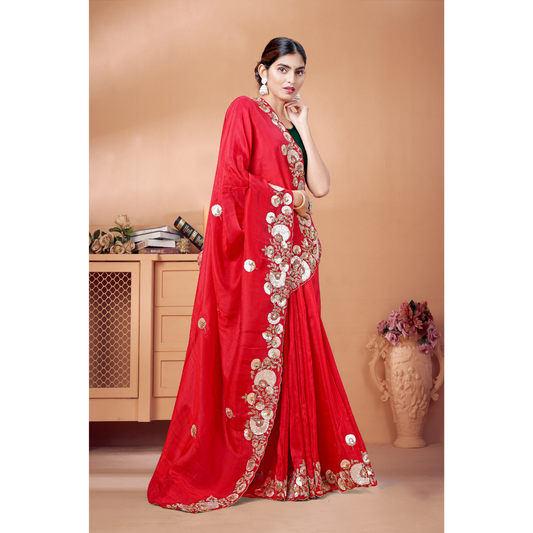 Zartari Pure Silk Coimbatore Soft Silk saree 