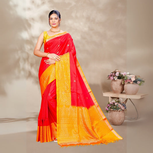 Zartari Pure Silk Coimbatore Soft Silk saree 