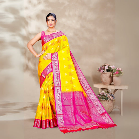 Zartari Pure Silk Coimbatore Soft Silk saree 