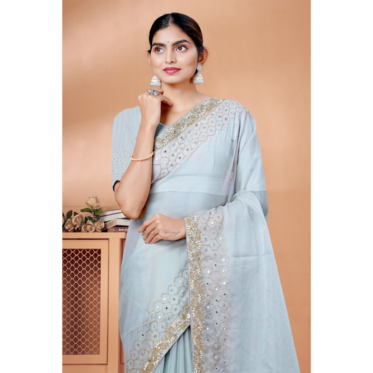 Zartari Pure Silk Coimbatore Soft Silk saree 