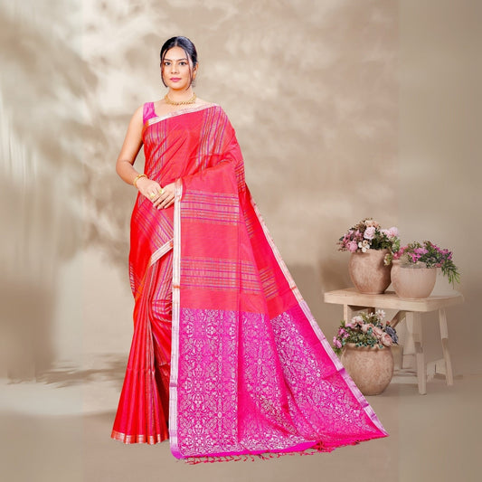 Zartari Pure Silk Coimbatore Soft Silk saree 