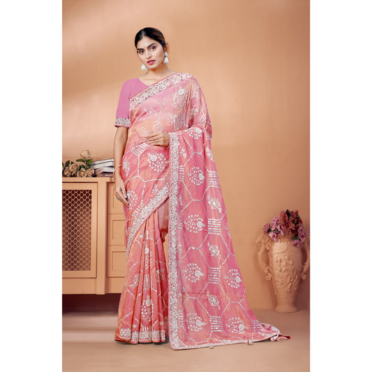 Zartari Pure Silk Coimbatore Soft Silk saree 
