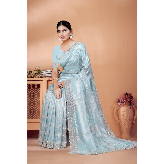 Zartari Pure Silk Coimbatore Soft Silk saree 