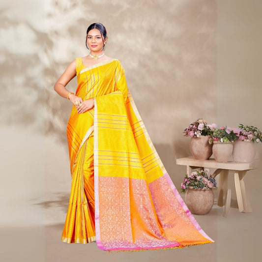 Zartari Pure Silk Coimbatore Soft Silk saree 