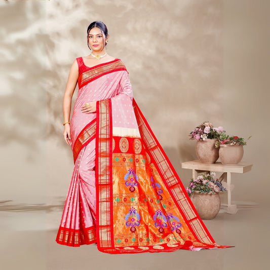 Zartari Pure Silk Coimbatore Soft Silk saree 