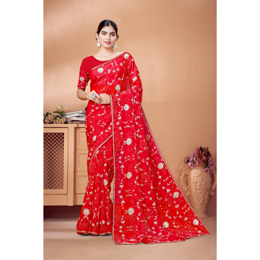 Zartari Pure Silk Coimbatore Soft Silk saree 