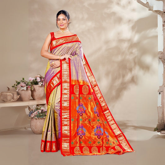 Zartari Pure Silk Coimbatore Soft Silk saree 