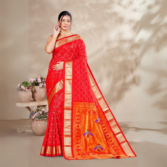 Zartari Pure Silk Coimbatore Soft Silk saree 