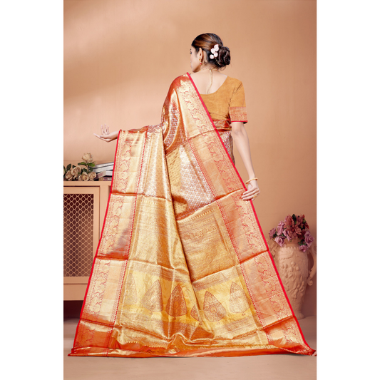 Zartari Pure Silk Coimbatore Soft Silk saree 