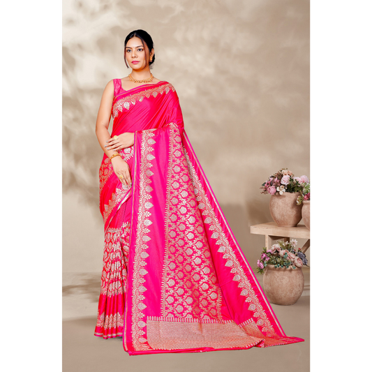 Zartari Pure Silk Coimbatore Soft Silk saree 