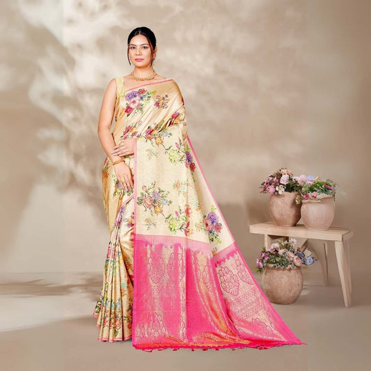 Zartari Pure Silk Coimbatore Soft Silk saree 