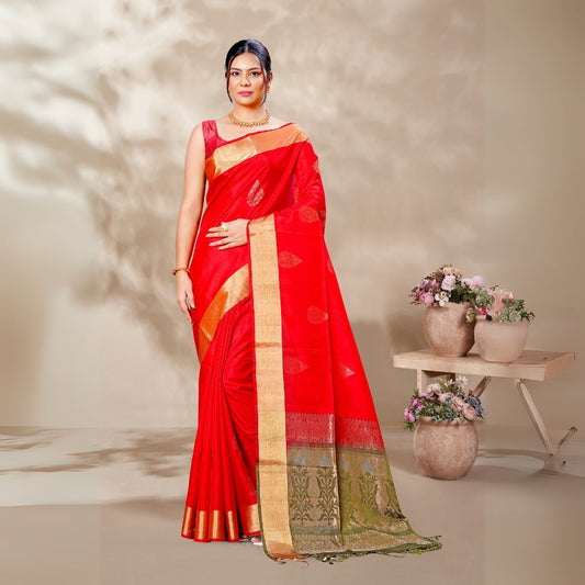Zartari Pure Silk Coimbatore Soft Silk saree 