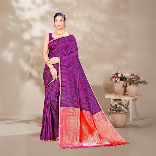 Zartari Pure Silk Coimbatore Soft Silk saree 