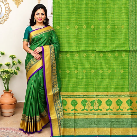 Handwoven Gadwal Saree 2