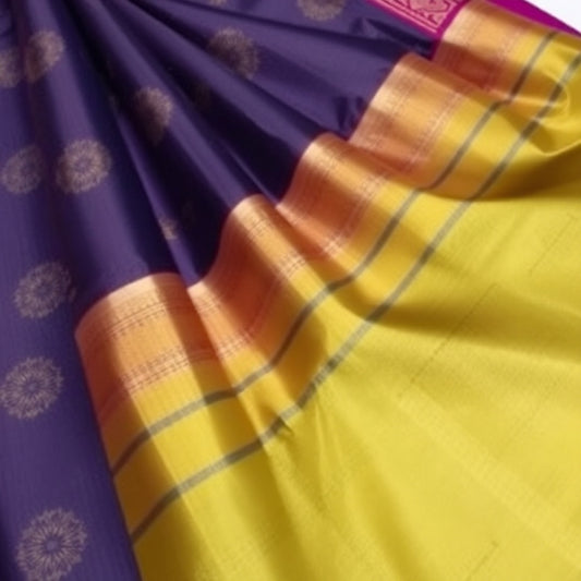 Opulent Kanjivaram Silk Saree 5