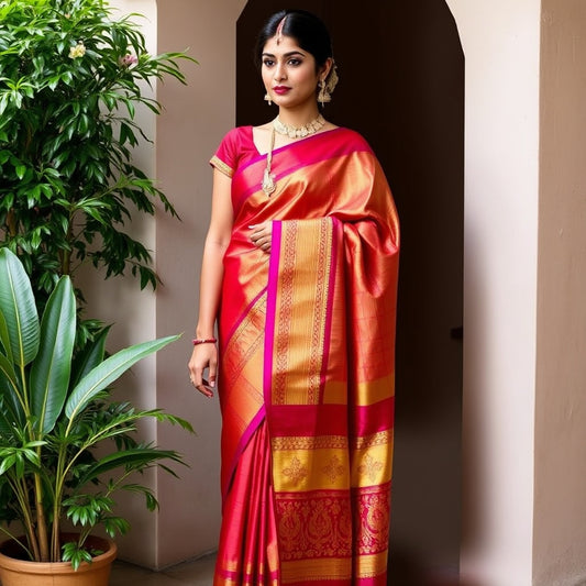 Opulent Kanjivaram Silk Saree 3