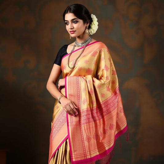 Handwoven Gadwal Saree 1