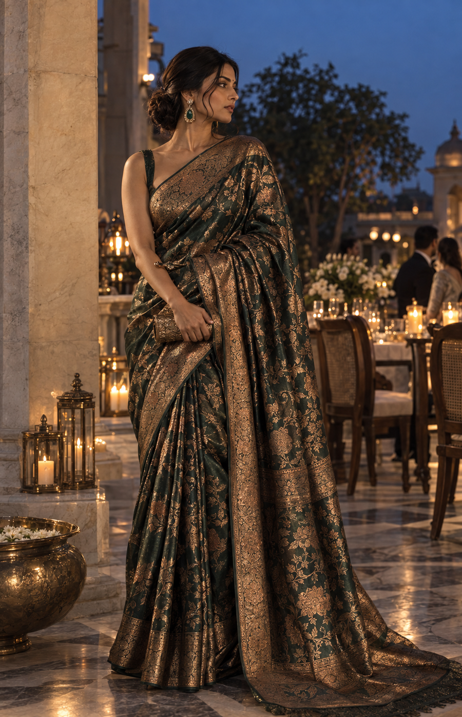 Evening Soirée - Zartari Silk Drape