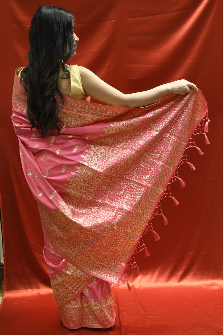 Foil Printed Saree